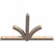 Ekena Millwork Redmond Smooth Timber Gable Bracket, Douglas Fir, 96"W x 60"H x 5 1/2"D x 5 1/2"F, 15/12 Pitch GBW096X60X0606RED00SDF - alternate 3